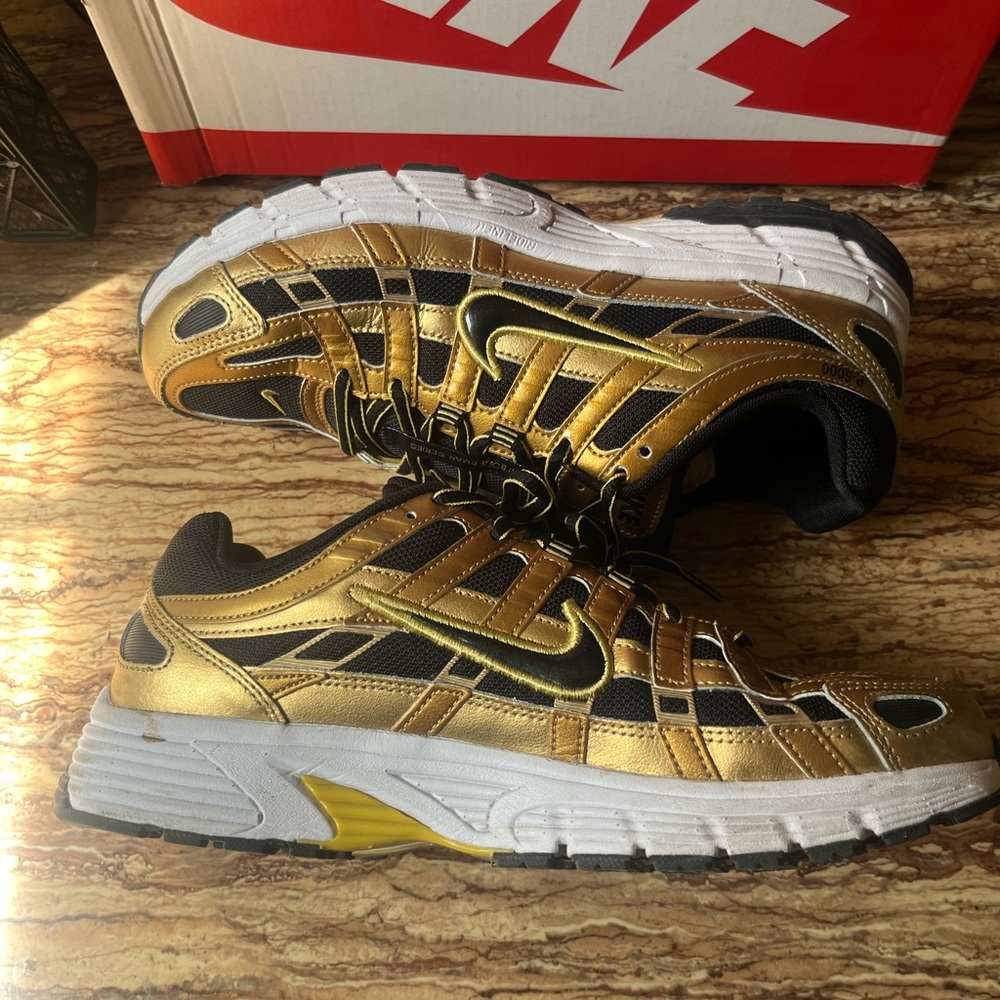 Nike Gold/ Black P-6000
